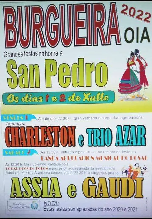 Fiestas de San Pedro en Burgueira