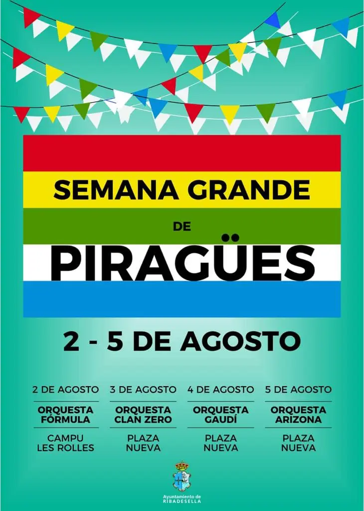 semana grande de piraguas Ribadesella