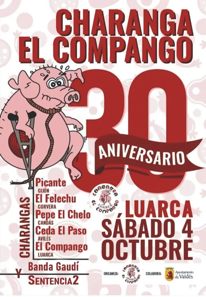 Lee más sobre el artículo Luarca 30 aniversario de la Charanga el Compango
