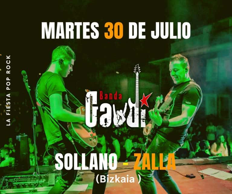 Fiestas en Sollano, Zalla (Bizkaia) Martes 30 Julio