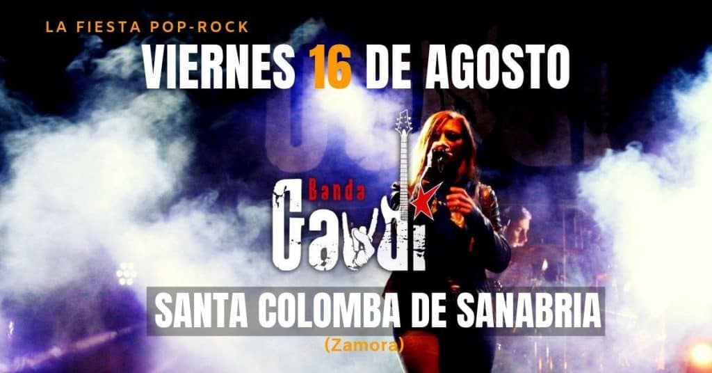 Lee más sobre el artículo FIESTAS EN SANTA COLOMBA DE SANABRIA (Zamora), DEL 15 AL 17 DE AGOSTO