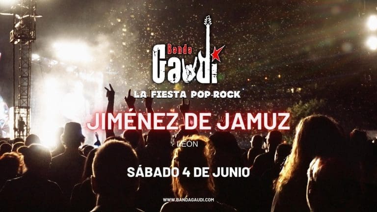 FIESTAS JIMÉNEZ DE JAMUZ 2022 GRUPO BANDA GAUDÍ