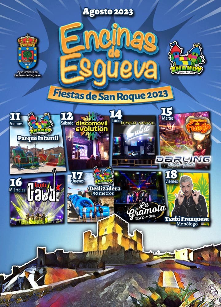 Fiestas Encinas de Esgueva 2023