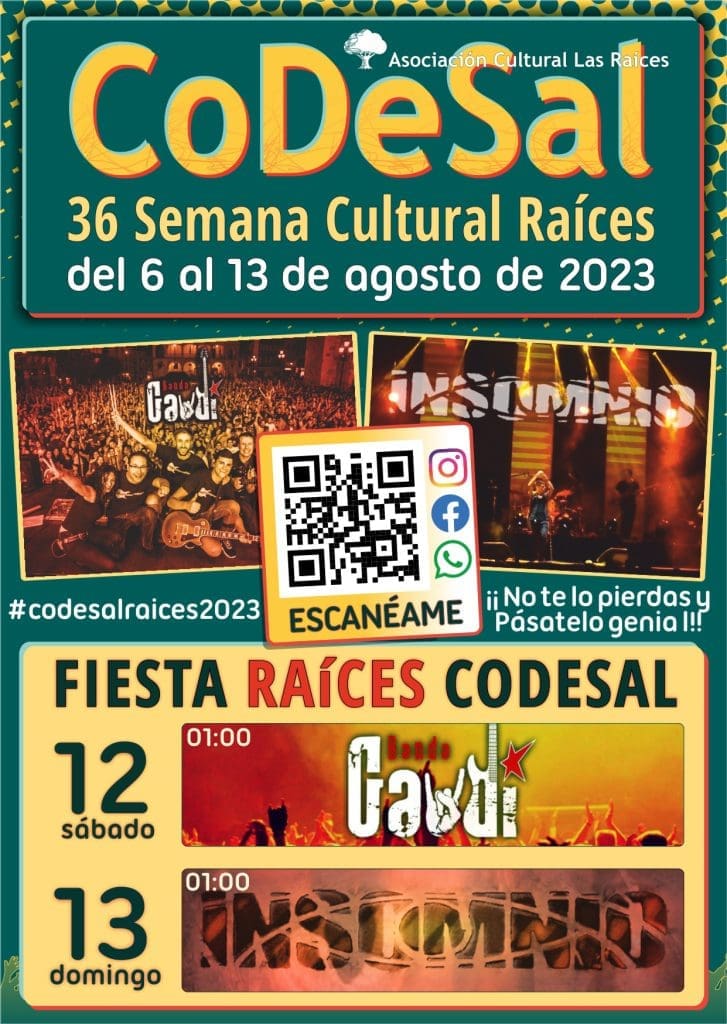 fiestas codesal 2023 semana cultural