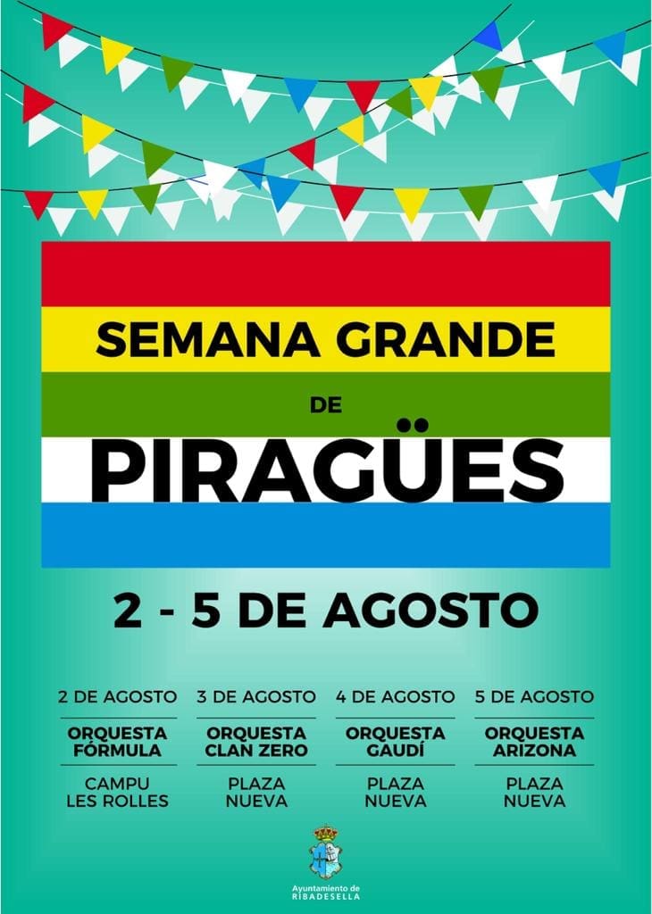 semana grande de piraguas Ribadesella