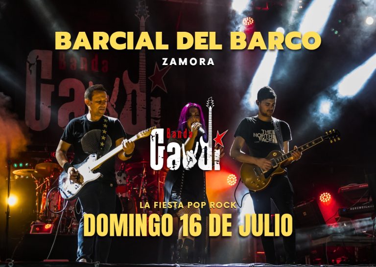 FIESTAS BARCIAL DEL BARCO 2023 - Banda Gaudí