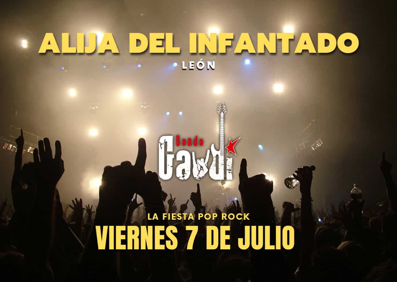 Lee más sobre el artículo FIESTAS ALIJA DEL INFANTADO 2023, DEL 6 AL 9 DE JULIO – VIERNES 7 GRUPO BANDA GAUDÍ