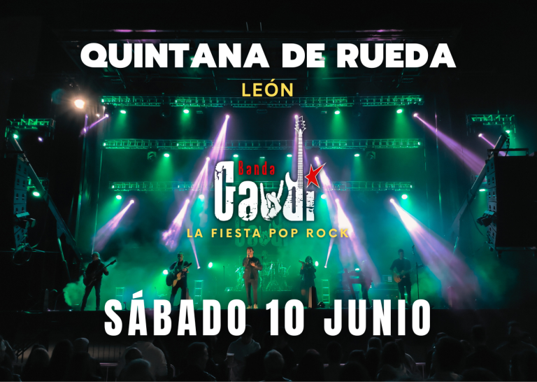 Grupo Gaudí en las fiestas de Quintana de Rueda 2023