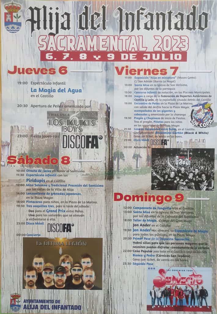 FIESTAS DE ALIJA 2023