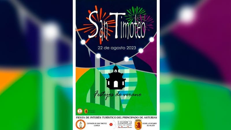 FIESTAS SAN TIMOTEO LUARCA 2023 CARTEL