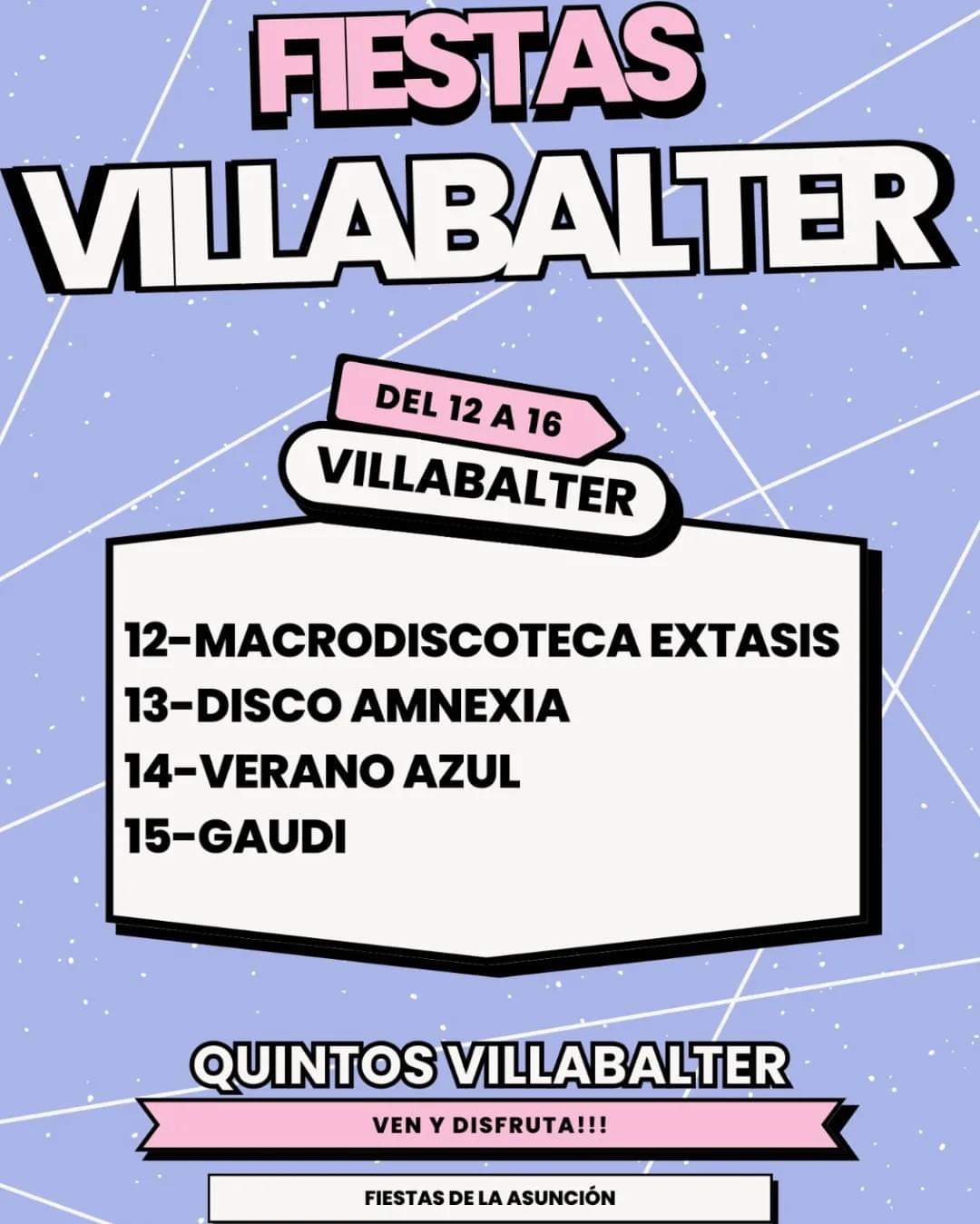 Fiestas Villabalter 2023