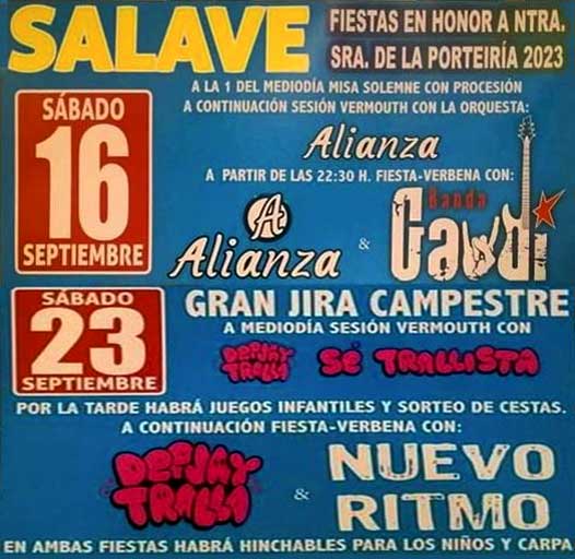 FIESTAS SALAVE 2023