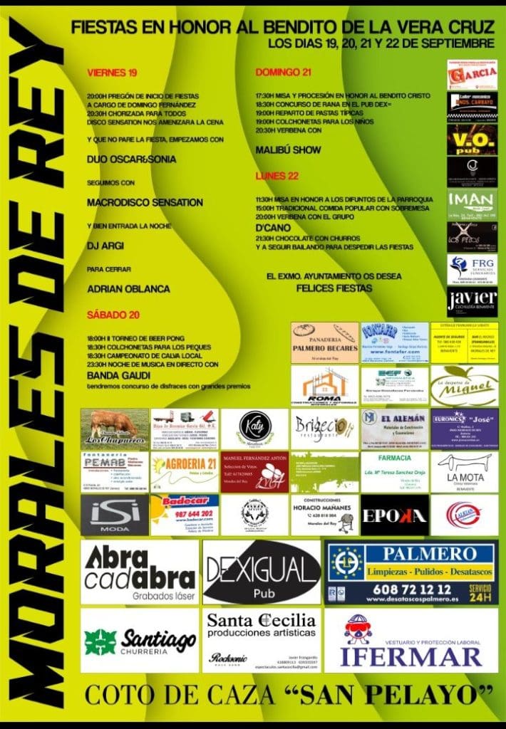 Lee más sobre el artículo PROGRAMA DE FIESTAS MORALES DEL REY 2025