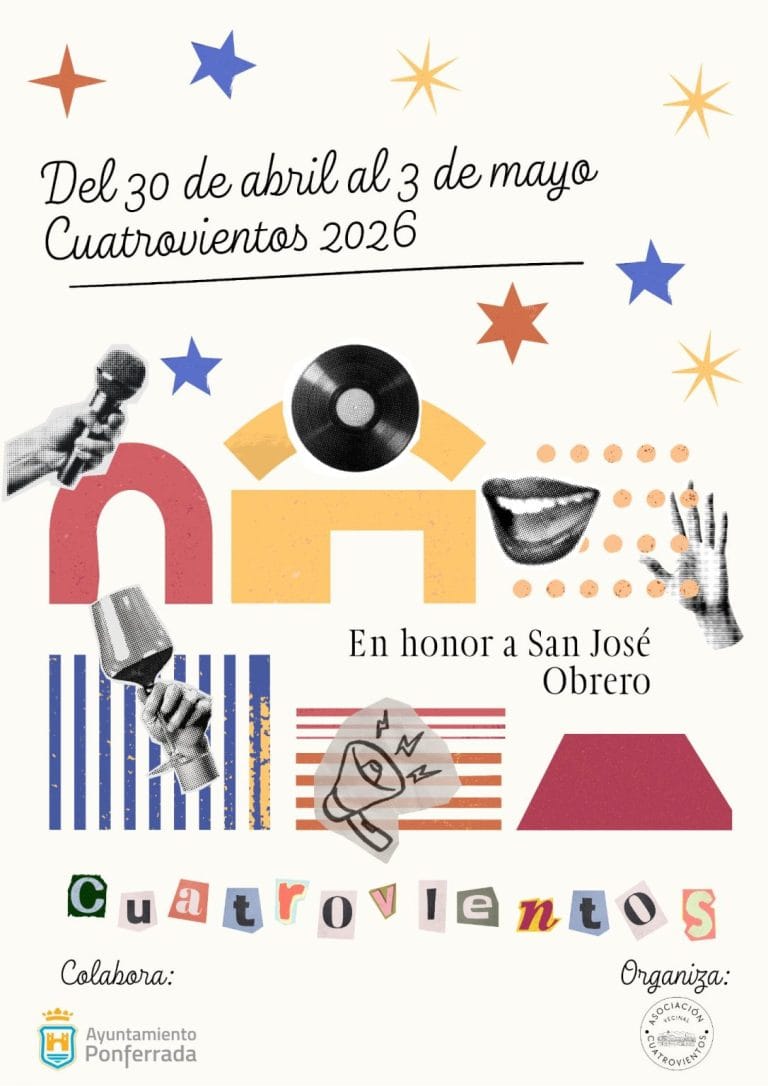 Lee más sobre el artículo Banda Gaudí en las Fiestas de San José Obrero de Cuatrovientos (Ponferrada) 2026