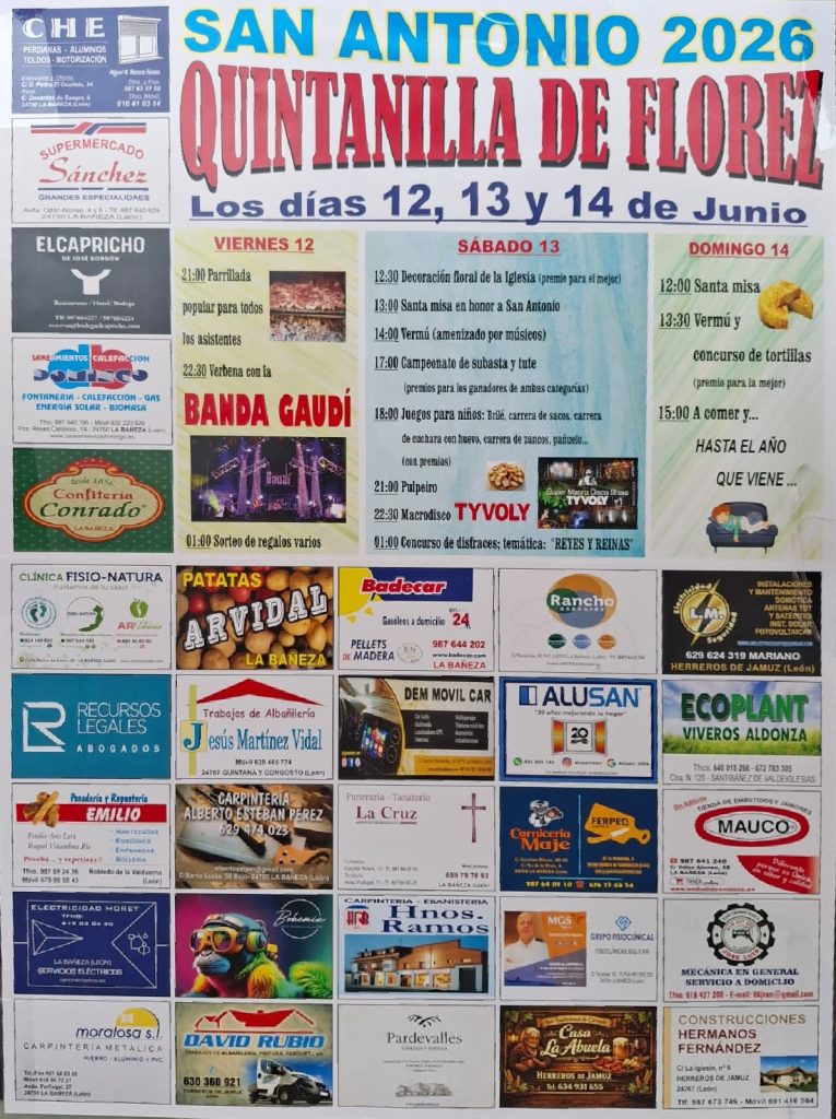 Banda Gaudí en directo en las fiestas de Quintanilla de Flórez