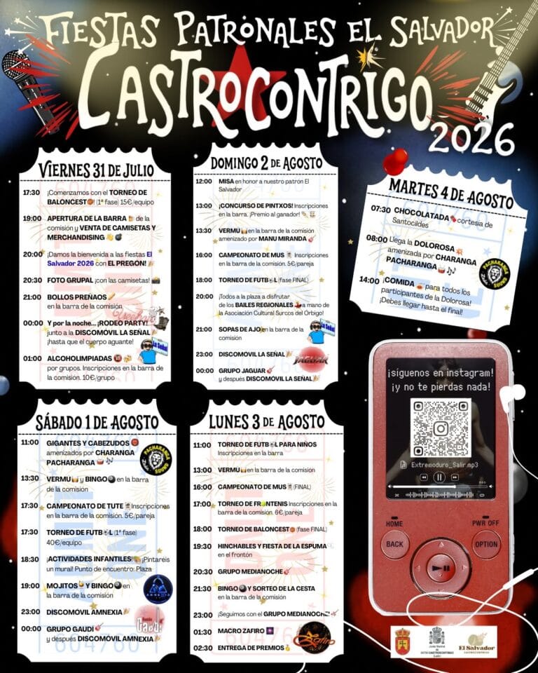 Banda Gaudí en directo en las fiestas de Castrocontrigo