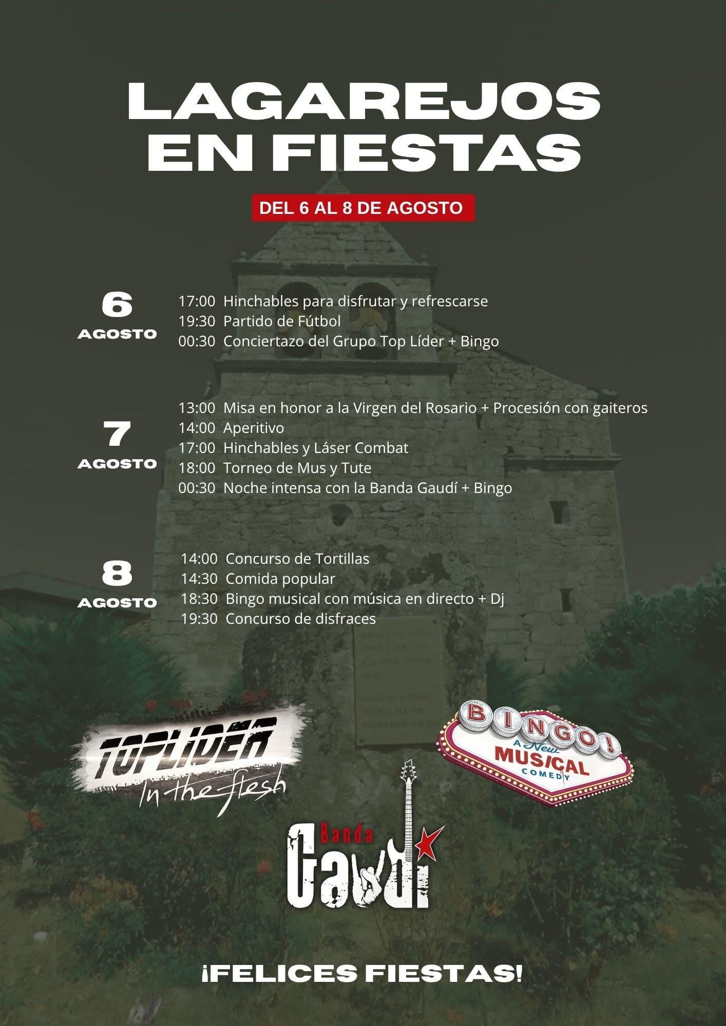 Banda Gaudí en directo en las fiestas de Lagarejos
