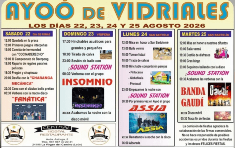 Banda Gaudí en directo en las fiestas de Ayoó de Vidriales