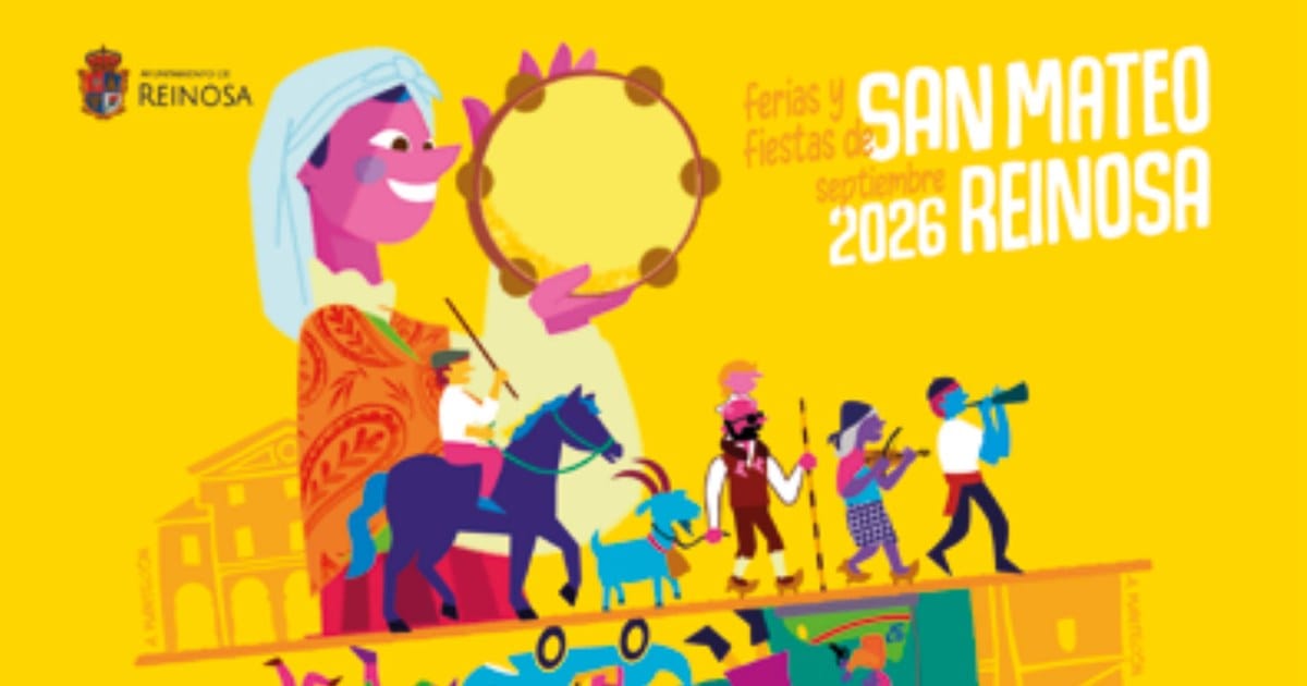 Cartel de las Ferias y Fiestas de San Mateo de Reinosa 2026